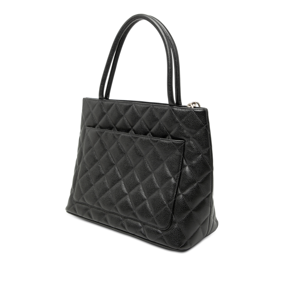 Pre-Loved Chanel Caviar Medallion Tote - Picture 2 of 8
